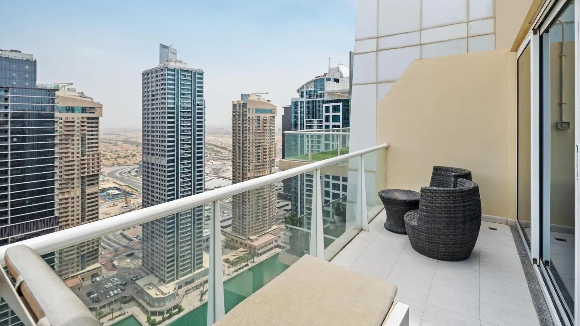 Modern & Spacious 2-Bed Condo With Panoramic Lake Views, Dual Balconies, Steps From Dubai Jlt Metro By 